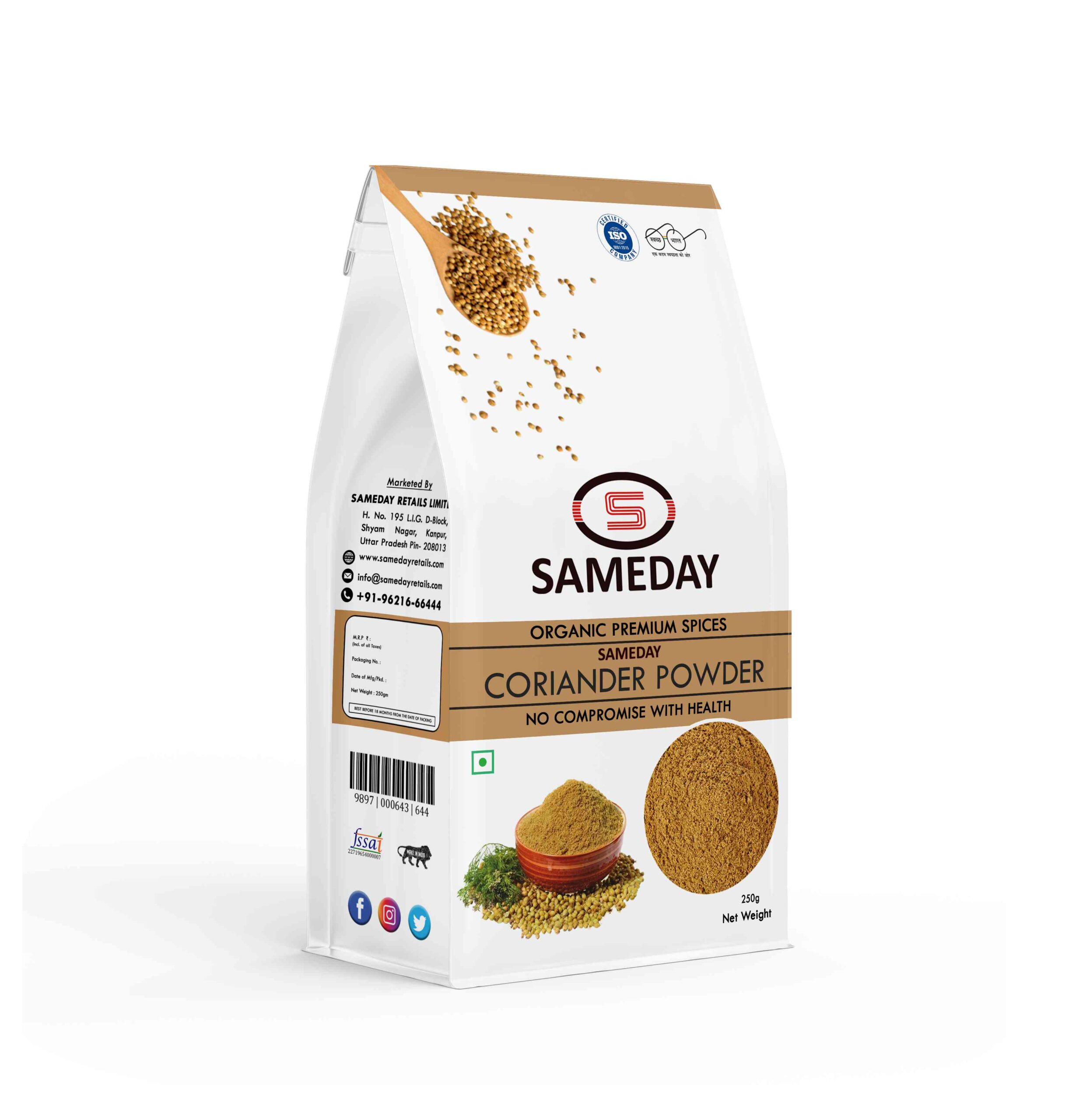 coriander POWDER format new MOCKUP