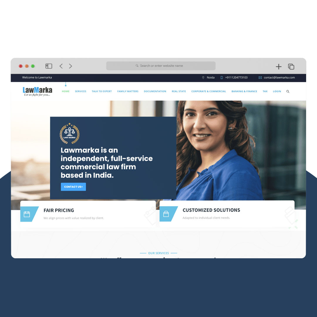 Lawmarka (Website) Law Firm