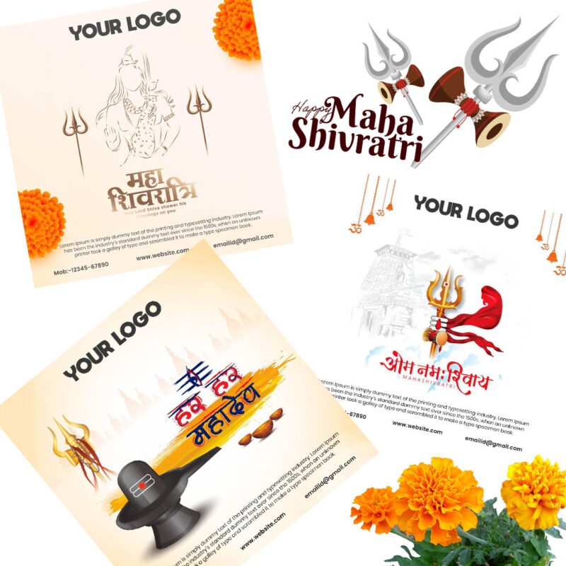 Product Web Poster Shivratri Festival Post Psd