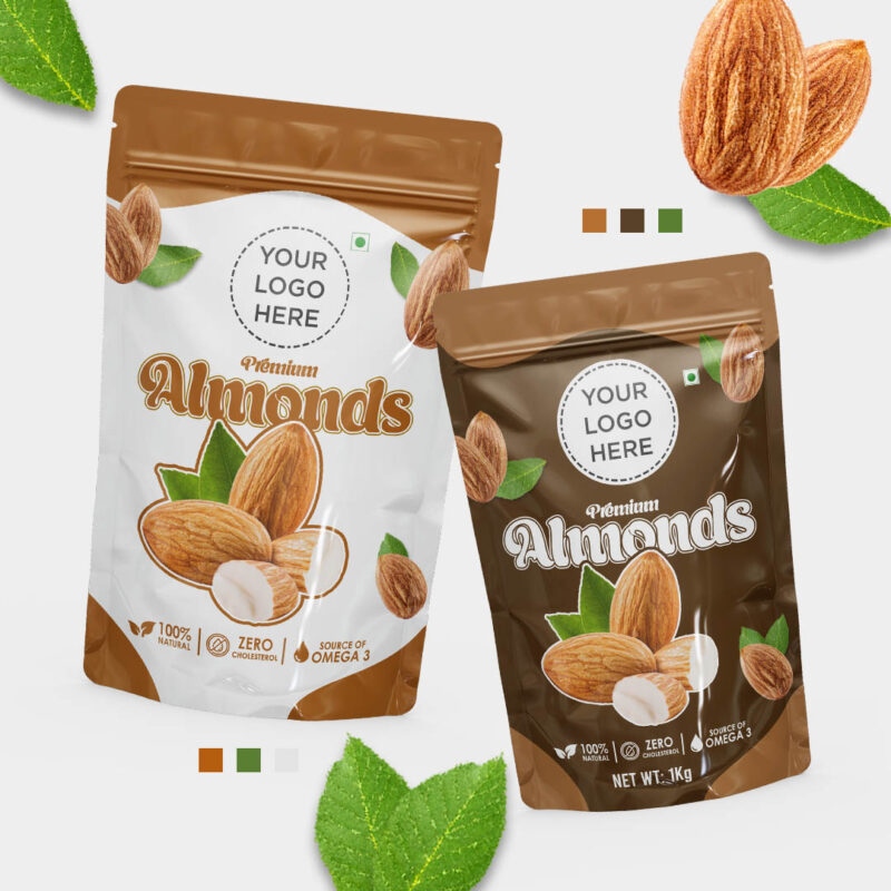 almond post Almond Packaging Design