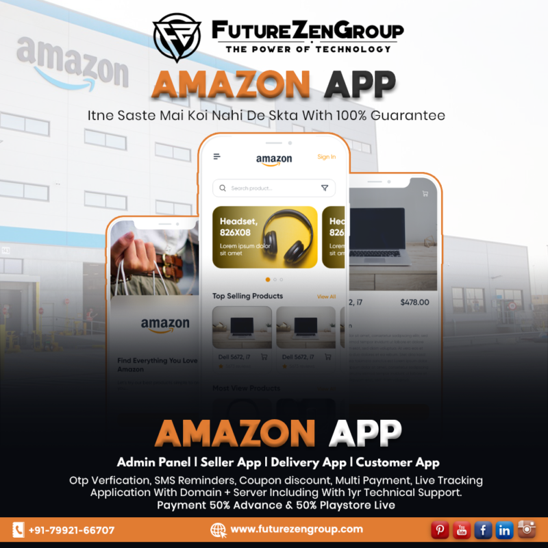 Amazon App (Multi-Vendor) Application