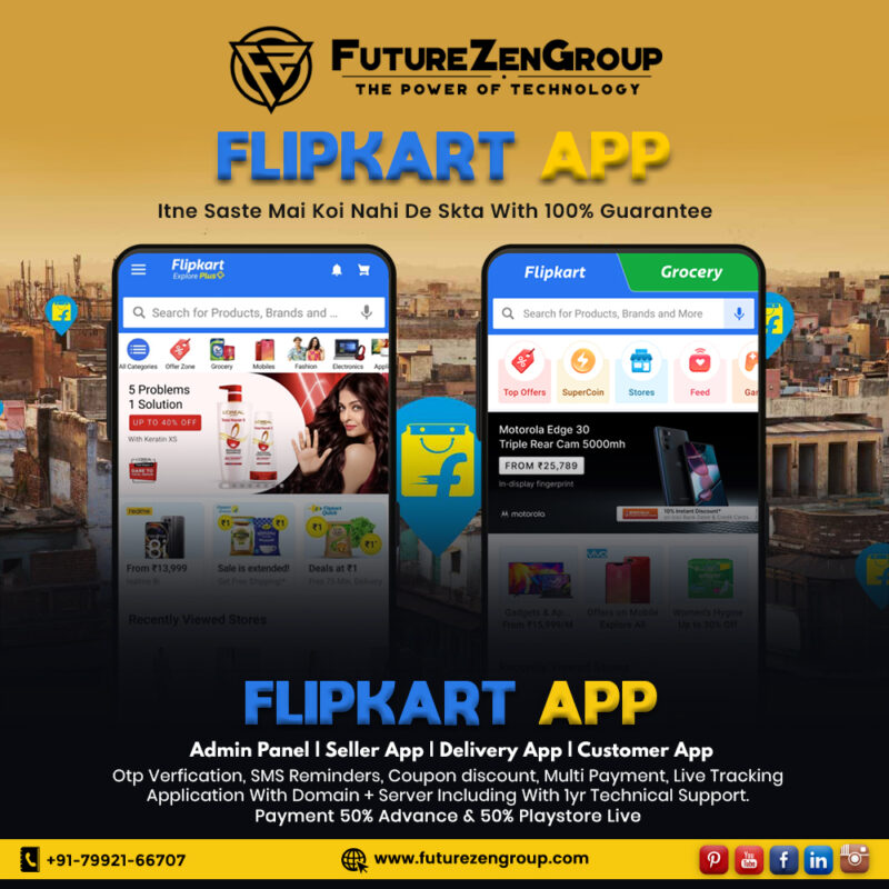flipkart Flipkart App (Multi-Vendor) Application