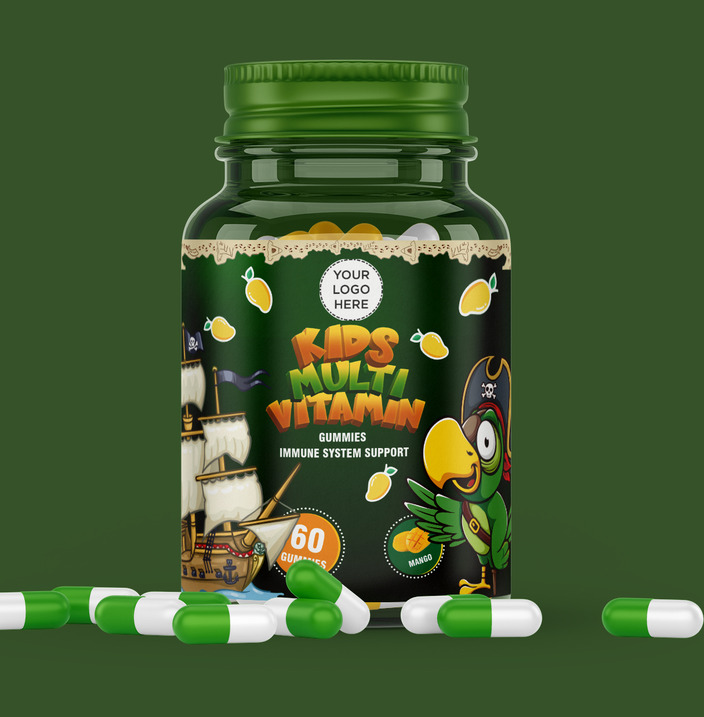 mango bottle 2 Medicine Bottle Packaging Design PSD