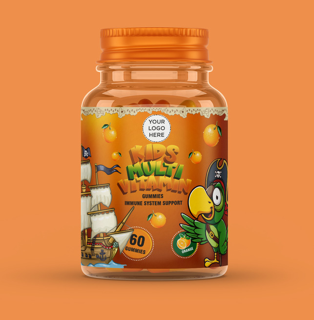 oreang Medicine Bottle Packaging Design PSD - Image 2