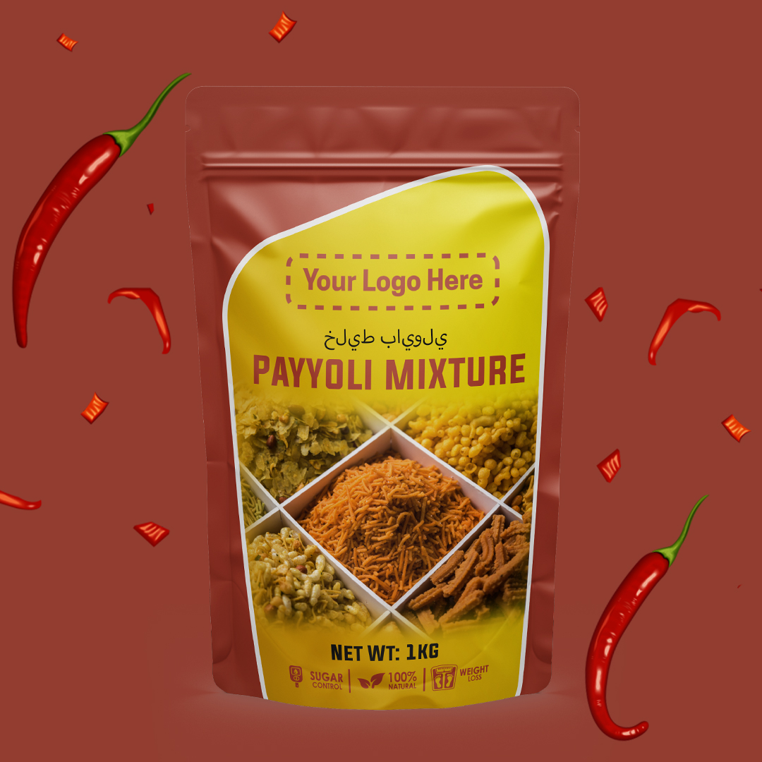 website post Namkeen Packaging Design (PSD)