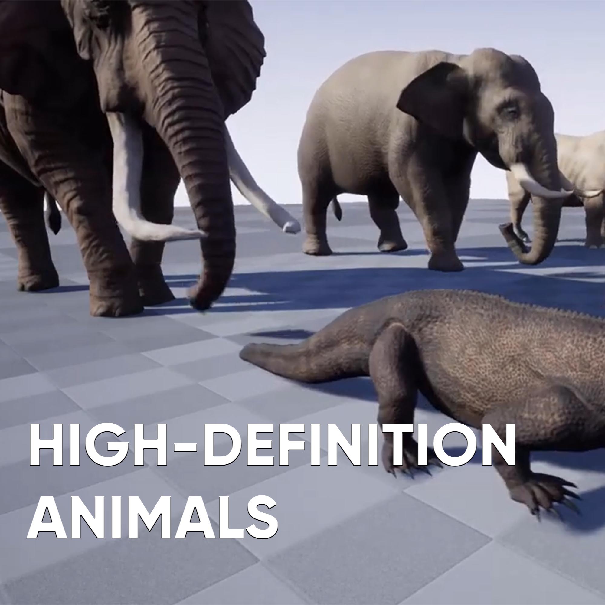 2 Comparison 3D Animal's Package - Image 4