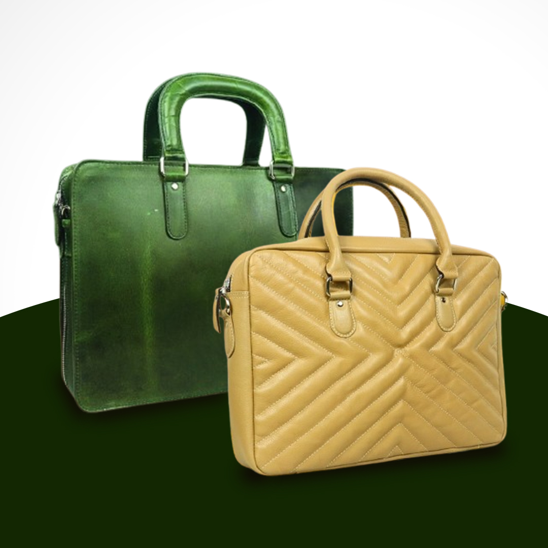 Leather Laptop Bag (Product Photoshoot) Creative Photoshoot