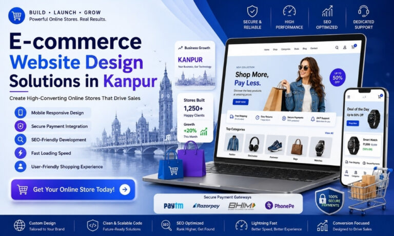 E-commerce Website Design Solutions in Kanpur