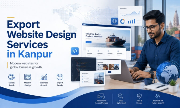 Export Website Design Services in Kanpur