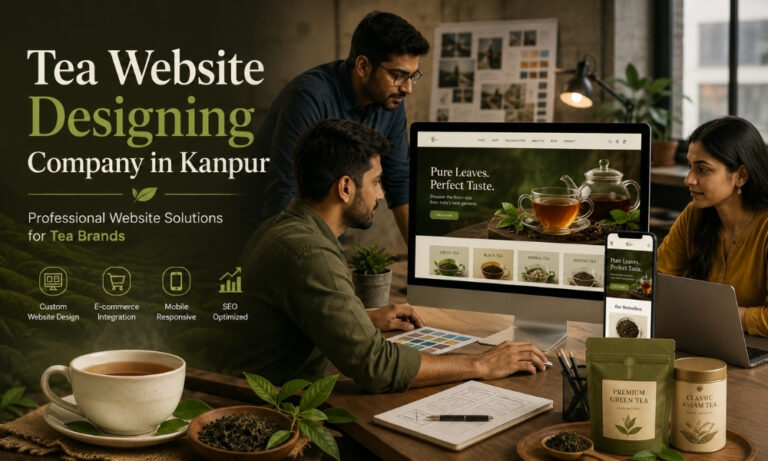 Tea Website Designing Company in Kanpur