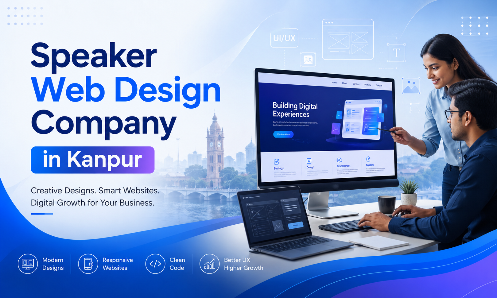 Speaker Web Design Company in Kanpur