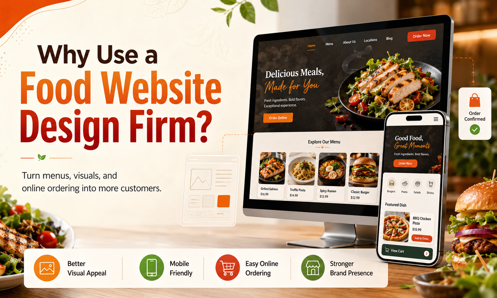 Why Use a Food Website Design Firm?