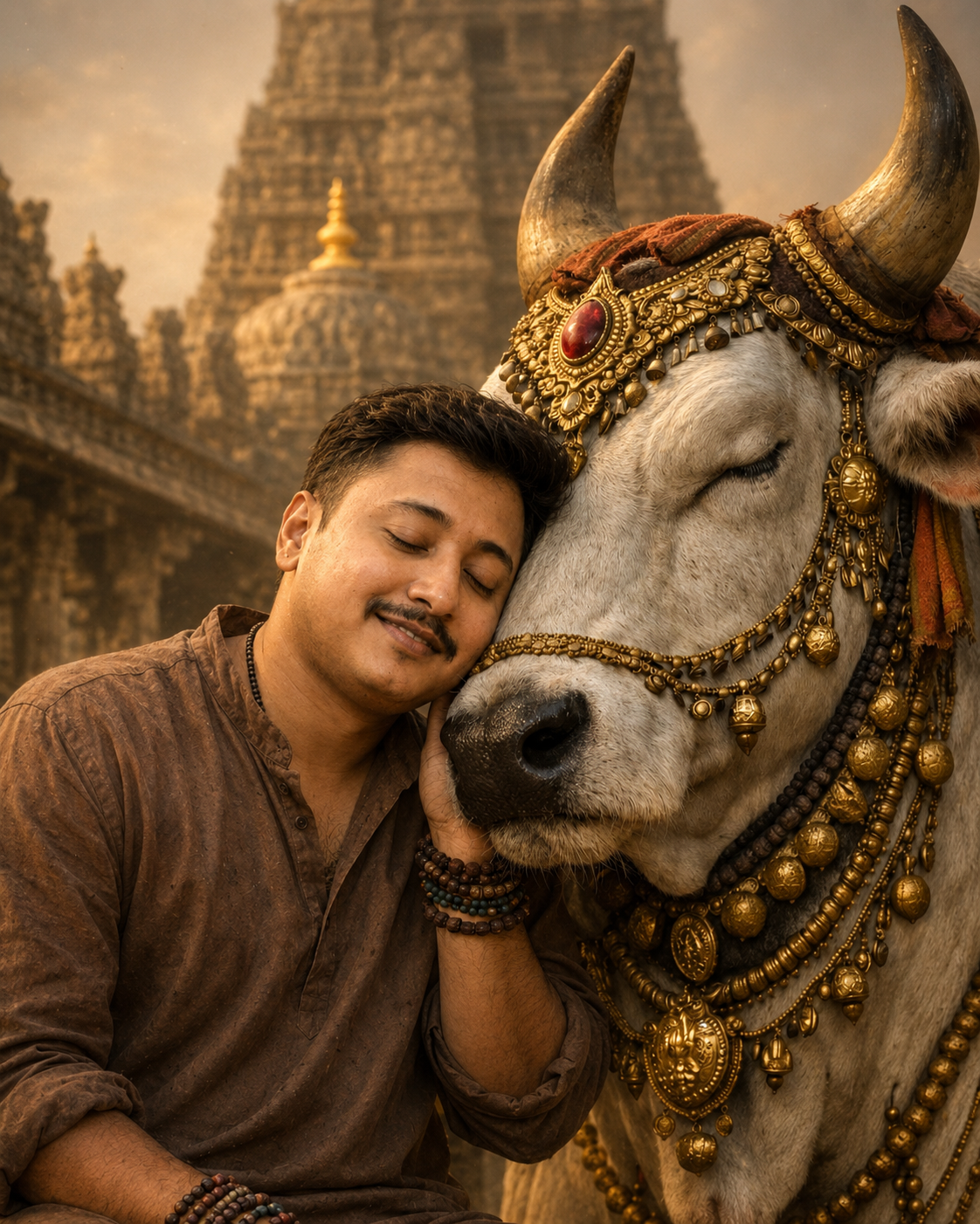 Posing With Nandi Prompt - ChatGPT Prompt for Ultra-Realistic