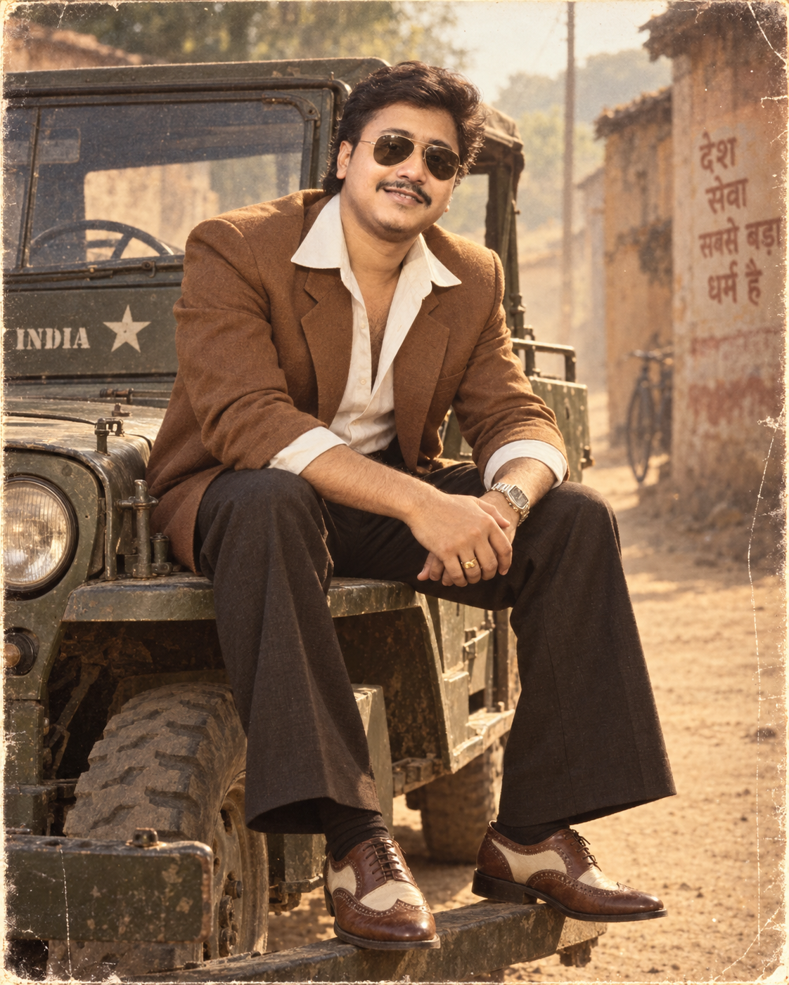 Vintage Jeep Portrait – ChatGPT Prompt for Ultra-Realistic