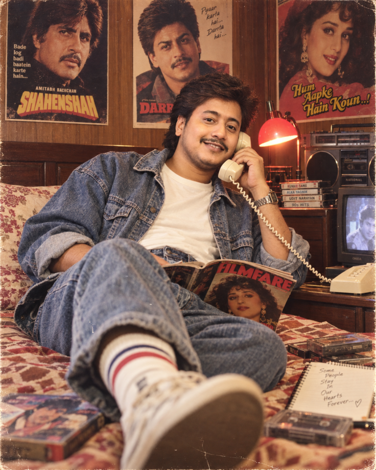 90s Bollywood Bedroom
